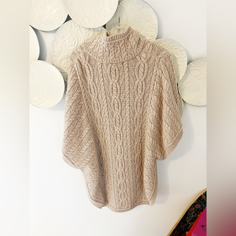 S/Med Inis Crafts Merino Wool Cale Sweater - Picture 3 of 6